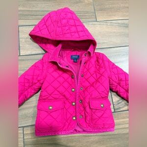 Polo by Ralph Lauren Vibrant Pink Barn Jacket